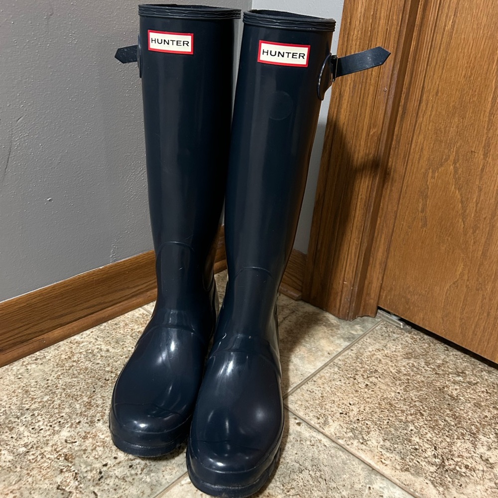 Hunter rain boots